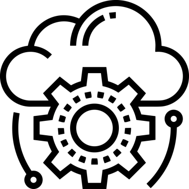 PNG biçiminde bulut depolama simgesi şeffaf arkaplan tasarımı ile dijital sunucu güvenli dosya eşzamanlama sunucu yönetimi ve modern web veya mobil kullanıcı arayüzü uygulamaları için ideal