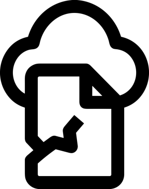 PNG biçiminde bulut depolama simgesi şeffaf arkaplan tasarımı ile dijital sunucu güvenli dosya eşzamanlama sunucu yönetimi ve modern web veya mobil kullanıcı arayüzü uygulamaları için ideal