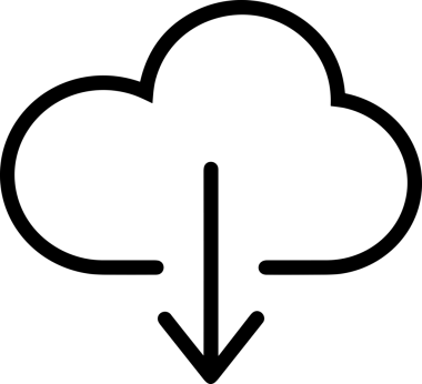 PNG biçiminde bulut depolama simgesi şeffaf arkaplan tasarımı ile dijital sunucu güvenli dosya eşzamanlama sunucu yönetimi ve modern web veya mobil kullanıcı arayüzü uygulamaları için ideal