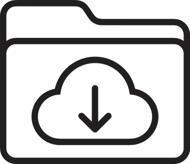 PNG biçiminde bulut depolama simgesi şeffaf arkaplan tasarımı ile dijital sunucu güvenli dosya eşzamanlama sunucu yönetimi ve modern web veya mobil kullanıcı arayüzü uygulamaları için ideal