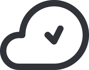 PNG biçiminde bulut depolama simgesi şeffaf arkaplan tasarımı ile dijital sunucu güvenli dosya eşzamanlama sunucu yönetimi ve modern web veya mobil kullanıcı arayüzü uygulamaları için ideal