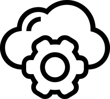 PNG biçiminde bulut depolama simgesi şeffaf arkaplan tasarımı ile dijital sunucu güvenli dosya eşzamanlama sunucu yönetimi ve modern web veya mobil kullanıcı arayüzü uygulamaları için ideal