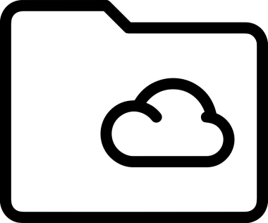 PNG biçiminde bulut depolama simgesi şeffaf arkaplan tasarımı ile dijital sunucu güvenli dosya eşzamanlama sunucu yönetimi ve modern web veya mobil kullanıcı arayüzü uygulamaları için ideal
