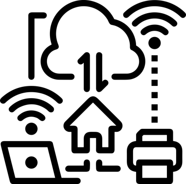 PNG biçiminde bulut depolama simgesi şeffaf arkaplan tasarımı ile dijital sunucu güvenli dosya eşzamanlama sunucu yönetimi ve modern web veya mobil kullanıcı arayüzü uygulamaları için ideal