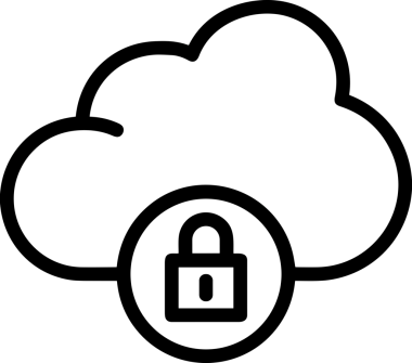 PNG biçiminde bulut depolama simgesi şeffaf arkaplan tasarımı ile dijital sunucu güvenli dosya eşzamanlama sunucu yönetimi ve modern web veya mobil kullanıcı arayüzü uygulamaları için ideal