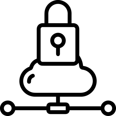 PNG biçiminde bulut depolama simgesi şeffaf arkaplan tasarımı ile dijital sunucu güvenli dosya eşzamanlama sunucu yönetimi ve modern web veya mobil kullanıcı arayüzü uygulamaları için ideal