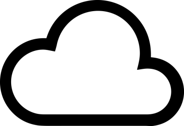 PNG biçiminde bulut depolama simgesi şeffaf arkaplan tasarımı ile dijital sunucu güvenli dosya eşzamanlama sunucu yönetimi ve modern web veya mobil kullanıcı arayüzü uygulamaları için ideal