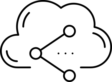 PNG biçiminde bulut depolama simgesi şeffaf arkaplan tasarımı ile dijital sunucu güvenli dosya eşzamanlama sunucu yönetimi ve modern web veya mobil kullanıcı arayüzü uygulamaları için ideal