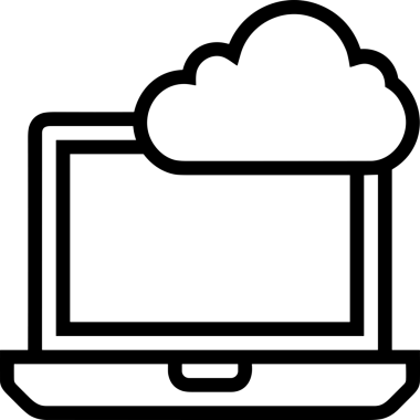 PNG biçiminde bulut depolama simgesi şeffaf arkaplan tasarımı ile dijital sunucu güvenli dosya eşzamanlama sunucu yönetimi ve modern web veya mobil kullanıcı arayüzü uygulamaları için ideal