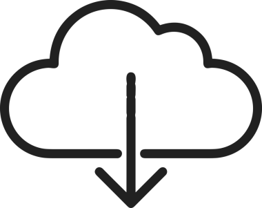 PNG biçiminde bulut depolama simgesi şeffaf arkaplan tasarımı ile dijital sunucu güvenli dosya eşzamanlama sunucu yönetimi ve modern web veya mobil kullanıcı arayüzü uygulamaları için ideal