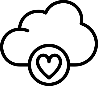 PNG biçiminde bulut depolama simgesi şeffaf arkaplan tasarımı ile dijital sunucu güvenli dosya eşzamanlama sunucu yönetimi ve modern web veya mobil kullanıcı arayüzü uygulamaları için ideal