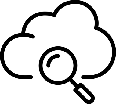 PNG biçiminde bulut depolama simgesi şeffaf arkaplan tasarımı ile dijital sunucu güvenli dosya eşzamanlama sunucu yönetimi ve modern web veya mobil kullanıcı arayüzü uygulamaları için ideal