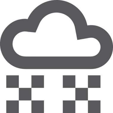 PNG biçiminde bulut depolama simgesi şeffaf arkaplan tasarımı ile dijital sunucu güvenli dosya eşzamanlama sunucu yönetimi ve modern web veya mobil kullanıcı arayüzü uygulamaları için ideal