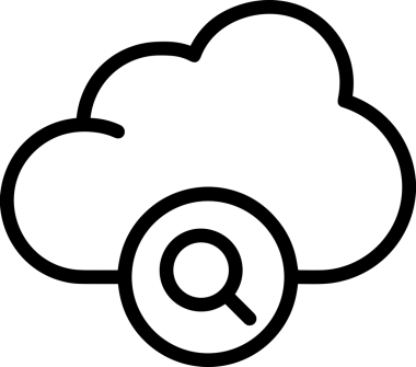 PNG biçiminde bulut depolama simgesi şeffaf arkaplan tasarımı ile dijital sunucu güvenli dosya eşzamanlama sunucu yönetimi ve modern web veya mobil kullanıcı arayüzü uygulamaları için ideal