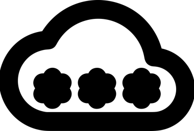 PNG biçiminde bulut depolama simgesi şeffaf arkaplan tasarımı ile dijital sunucu güvenli dosya eşzamanlama sunucu yönetimi ve modern web veya mobil kullanıcı arayüzü uygulamaları için ideal