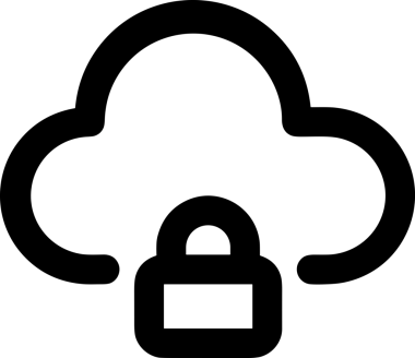 PNG biçiminde bulut depolama simgesi şeffaf arkaplan tasarımı ile dijital sunucu güvenli dosya eşzamanlama sunucu yönetimi ve modern web veya mobil kullanıcı arayüzü uygulamaları için ideal