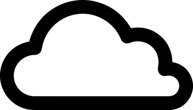 PNG biçiminde bulut depolama simgesi şeffaf arkaplan tasarımı ile dijital sunucu güvenli dosya eşzamanlama sunucu yönetimi ve modern web veya mobil kullanıcı arayüzü uygulamaları için ideal
