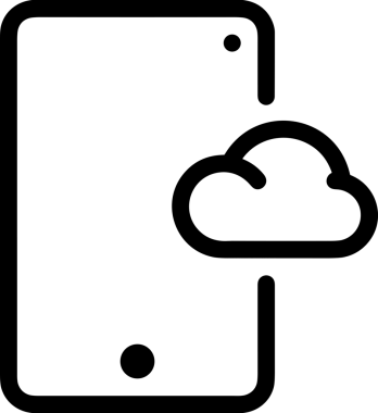 PNG biçiminde bulut depolama simgesi şeffaf arkaplan tasarımı ile dijital sunucu güvenli dosya eşzamanlama sunucu yönetimi ve modern web veya mobil kullanıcı arayüzü uygulamaları için ideal