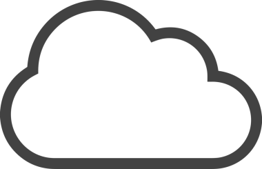 PNG biçiminde bulut depolama simgesi şeffaf arkaplan tasarımı ile dijital sunucu güvenli dosya eşzamanlama sunucu yönetimi ve modern web veya mobil kullanıcı arayüzü uygulamaları için ideal