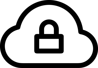 PNG biçiminde bulut depolama simgesi şeffaf arkaplan tasarımı ile dijital sunucu güvenli dosya eşzamanlama sunucu yönetimi ve modern web veya mobil kullanıcı arayüzü uygulamaları için ideal