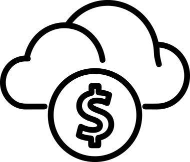 PNG biçiminde bulut depolama simgesi şeffaf arkaplan tasarımı ile dijital sunucu güvenli dosya eşzamanlama sunucu yönetimi ve modern web veya mobil kullanıcı arayüzü uygulamaları için ideal