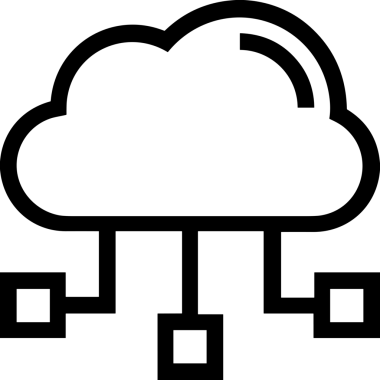 PNG biçiminde bulut depolama simgesi şeffaf arkaplan tasarımı ile dijital sunucu güvenli dosya eşzamanlama sunucu yönetimi ve modern web veya mobil kullanıcı arayüzü uygulamaları için ideal