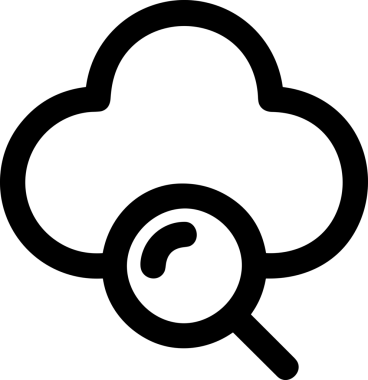 PNG biçiminde bulut depolama simgesi şeffaf arkaplan tasarımı ile dijital sunucu güvenli dosya eşzamanlama sunucu yönetimi ve modern web veya mobil kullanıcı arayüzü uygulamaları için ideal