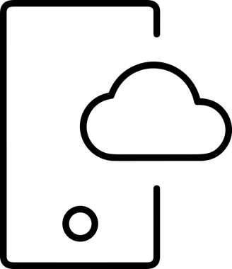 PNG biçiminde bulut depolama simgesi şeffaf arkaplan tasarımı ile dijital sunucu güvenli dosya eşzamanlama sunucu yönetimi ve modern web veya mobil kullanıcı arayüzü uygulamaları için ideal