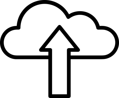 PNG biçiminde bulut depolama simgesi şeffaf arkaplan tasarımı ile dijital sunucu güvenli dosya eşzamanlama sunucu yönetimi ve modern web veya mobil kullanıcı arayüzü uygulamaları için ideal