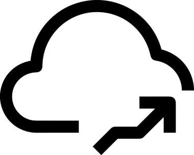 PNG biçiminde bulut depolama simgesi şeffaf arkaplan tasarımı ile dijital sunucu güvenli dosya eşzamanlama sunucu yönetimi ve modern web veya mobil kullanıcı arayüzü uygulamaları için ideal