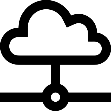PNG biçiminde bulut depolama simgesi şeffaf arkaplan tasarımı ile dijital sunucu güvenli dosya eşzamanlama sunucu yönetimi ve modern web veya mobil kullanıcı arayüzü uygulamaları için ideal