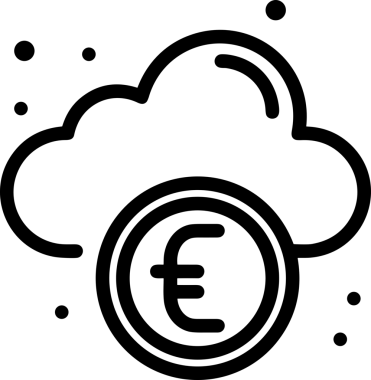 PNG biçiminde bulut depolama simgesi şeffaf arkaplan tasarımı ile dijital sunucu güvenli dosya eşzamanlama sunucu yönetimi ve modern web veya mobil kullanıcı arayüzü uygulamaları için ideal
