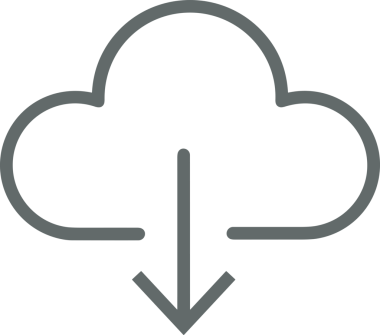 PNG biçiminde bulut depolama simgesi şeffaf arkaplan tasarımı ile dijital sunucu güvenli dosya eşzamanlama sunucu yönetimi ve modern web veya mobil kullanıcı arayüzü uygulamaları için ideal