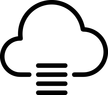 PNG biçiminde bulut depolama simgesi şeffaf arkaplan tasarımı ile dijital sunucu güvenli dosya eşzamanlama sunucu yönetimi ve modern web veya mobil kullanıcı arayüzü uygulamaları için ideal