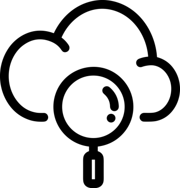 PNG biçiminde bulut depolama simgesi şeffaf arkaplan tasarımı ile dijital sunucu güvenli dosya eşzamanlama sunucu yönetimi ve modern web veya mobil kullanıcı arayüzü uygulamaları için ideal