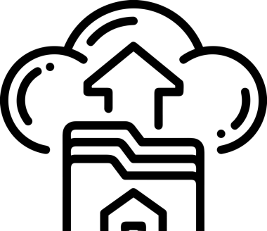 PNG biçiminde bulut depolama simgesi şeffaf arkaplan tasarımı ile dijital sunucu güvenli dosya eşzamanlama sunucu yönetimi ve modern web veya mobil kullanıcı arayüzü uygulamaları için ideal