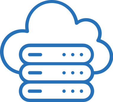 PNG biçiminde bulut depolama simgesi şeffaf arkaplan tasarımı ile dijital sunucu güvenli dosya eşzamanlama sunucu yönetimi ve modern web veya mobil kullanıcı arayüzü uygulamaları için ideal