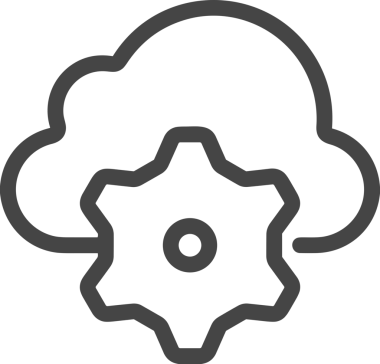 PNG biçiminde bulut depolama simgesi şeffaf arkaplan tasarımı ile dijital sunucu güvenli dosya eşzamanlama sunucu yönetimi ve modern web veya mobil kullanıcı arayüzü uygulamaları için ideal