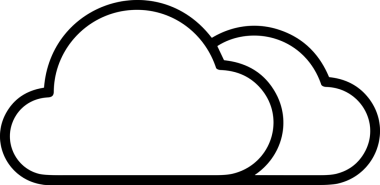 PNG biçiminde bulut depolama simgesi şeffaf arkaplan tasarımı ile dijital sunucu güvenli dosya eşzamanlama sunucu yönetimi ve modern web veya mobil kullanıcı arayüzü uygulamaları için ideal