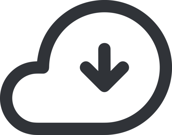 PNG biçiminde bulut depolama simgesi şeffaf arkaplan tasarımı ile dijital sunucu güvenli dosya eşzamanlama sunucu yönetimi ve modern web veya mobil kullanıcı arayüzü uygulamaları için ideal