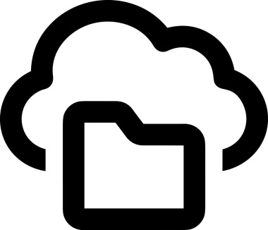 PNG biçiminde bulut depolama simgesi şeffaf arkaplan tasarımı ile dijital sunucu güvenli dosya eşzamanlama sunucu yönetimi ve modern web veya mobil kullanıcı arayüzü uygulamaları için ideal