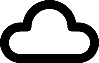 PNG biçiminde bulut depolama simgesi şeffaf arkaplan tasarımı ile dijital sunucu güvenli dosya eşzamanlama sunucu yönetimi ve modern web veya mobil kullanıcı arayüzü uygulamaları için ideal