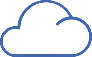 PNG biçiminde bulut depolama simgesi şeffaf arkaplan tasarımı ile dijital sunucu güvenli dosya eşzamanlama sunucu yönetimi ve modern web veya mobil kullanıcı arayüzü uygulamaları için ideal