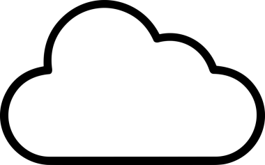 PNG biçiminde bulut depolama simgesi şeffaf arkaplan tasarımı ile dijital sunucu güvenli dosya eşzamanlama sunucu yönetimi ve modern web veya mobil kullanıcı arayüzü uygulamaları için ideal