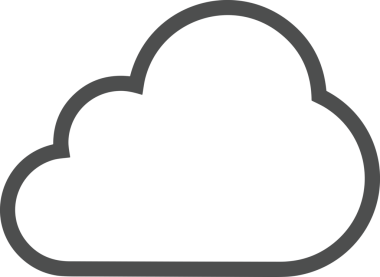 PNG biçiminde bulut depolama simgesi şeffaf arkaplan tasarımı ile dijital sunucu güvenli dosya eşzamanlama sunucu yönetimi ve modern web veya mobil kullanıcı arayüzü uygulamaları için ideal