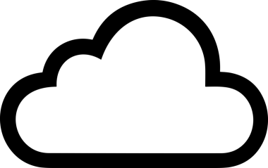 PNG biçiminde bulut depolama simgesi şeffaf arkaplan tasarımı ile dijital sunucu güvenli dosya eşzamanlama sunucu yönetimi ve modern web veya mobil kullanıcı arayüzü uygulamaları için ideal