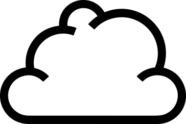 PNG biçiminde bulut depolama simgesi şeffaf arkaplan tasarımı ile dijital sunucu güvenli dosya eşzamanlama sunucu yönetimi ve modern web veya mobil kullanıcı arayüzü uygulamaları için ideal