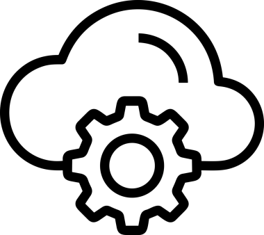 PNG biçiminde bulut depolama simgesi şeffaf arkaplan tasarımı ile dijital sunucu güvenli dosya eşzamanlama sunucu yönetimi ve modern web veya mobil kullanıcı arayüzü uygulamaları için ideal