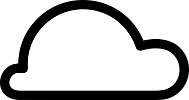 PNG biçiminde bulut depolama simgesi şeffaf arkaplan tasarımı ile dijital sunucu güvenli dosya eşzamanlama sunucu yönetimi ve modern web veya mobil kullanıcı arayüzü uygulamaları için ideal