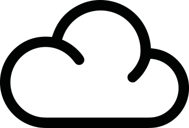 PNG biçiminde bulut depolama simgesi şeffaf arkaplan tasarımı ile dijital sunucu güvenli dosya eşzamanlama sunucu yönetimi ve modern web veya mobil kullanıcı arayüzü uygulamaları için ideal